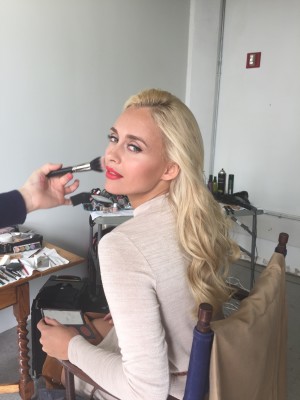 Lee in Makeup